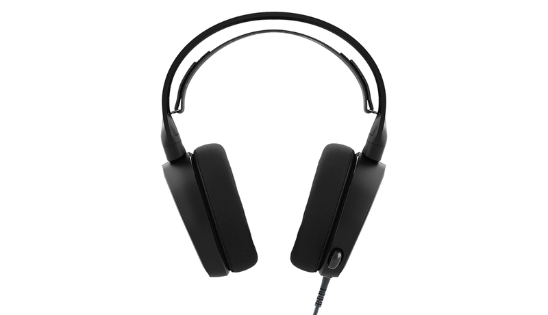 No bells, no whistles, not chat mixer, the Arctis 3 is a nice entry level set.